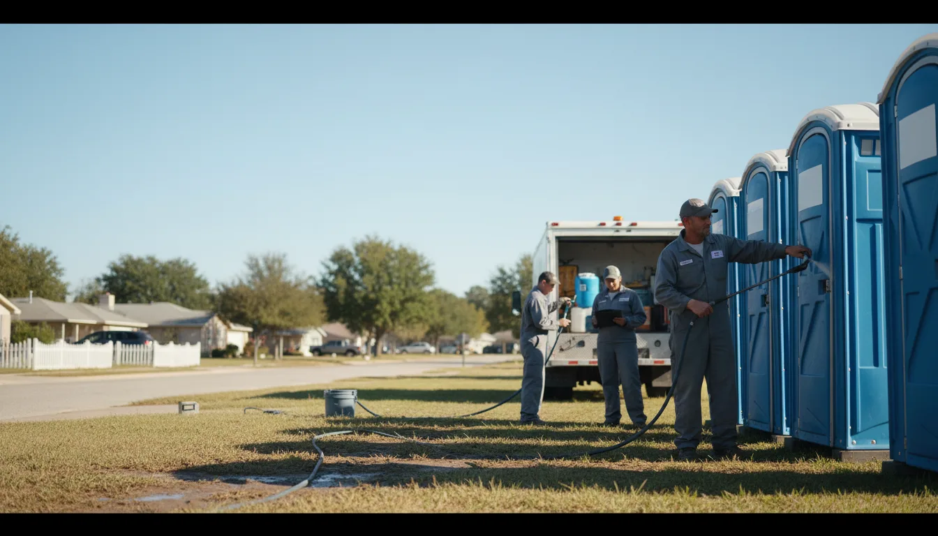 Long-Term Portable Toilet Rental in Roseville, CA near me